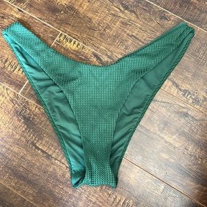 green aerie cheekier bikini bottoms